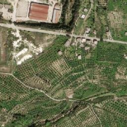 Satellite imagery of Ḩarf ash Shammūţ, SY