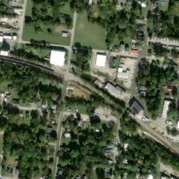 Satellite imagery of James K. Polk House, US