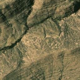 Satellite imagery of Djebel el Gues, DZ