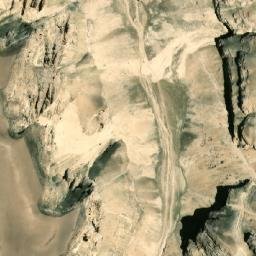 Satellite imagery of Pushtah-ye Darah-ye Gurzīwān, AF