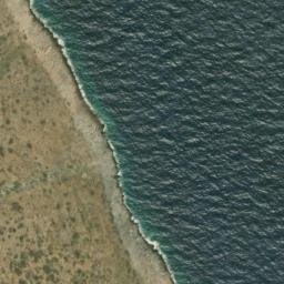 Satellite imagery of Cape Melekha, GR