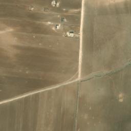 Satellite imagery of Rujm as Sirā‘, SY