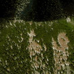 Satellite imagery of Devils Court House Ridge, US
