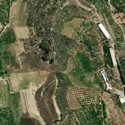 Satellite imagery of Z̧ahr ‘Uthmān Āghā, SY