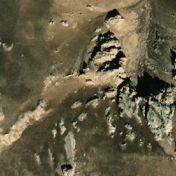 Satellite imagery of Kōh-e Bābā ‘Alīm, AF