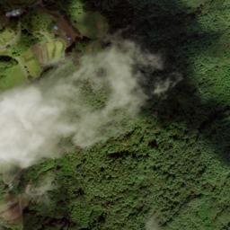Satellite imagery of cairn, JP