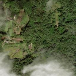 Satellite imagery of cairn, JP
