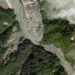 Satellite imagery of cairn, JP