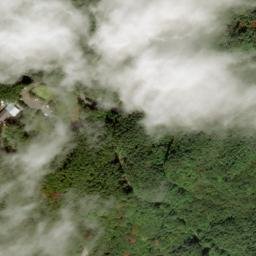 Satellite imagery of cairn, JP