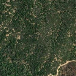 Satellite imagery of Devils Hole Mine, US