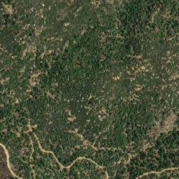 Satellite imagery of Devils Hole Mine, US