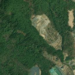 Satellite imagery of cairn, JP