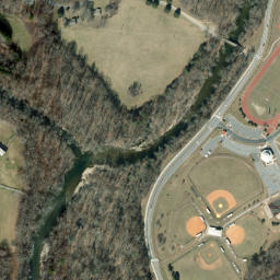 Satellite imagery of Oconanluftee Mountain Farm Museum, US