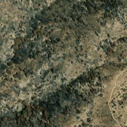 Satellite imagery of King Solomons Mine, US