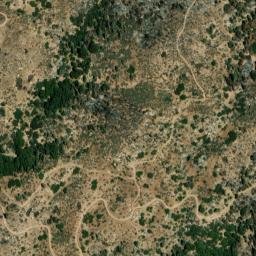 Satellite imagery of King Solomons Mine, US