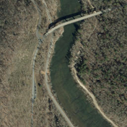 Satellite imagery of French Broad River Overlook, US