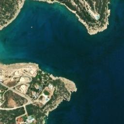 Satellite imagery of Ákra Kalógeros, GR