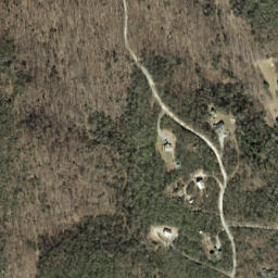 Satellite imagery of Dividing Ridge, US