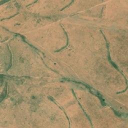 Satellite imagery of Djebel es Sersou, DZ