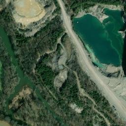 Satellite imagery of The Stone Man Quarry, US