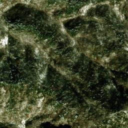 Satellite imagery of cairn, JP