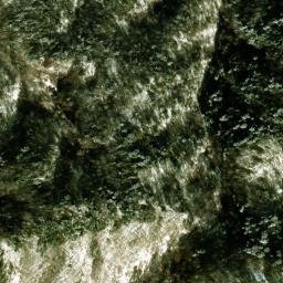 Satellite imagery of cairn, JP