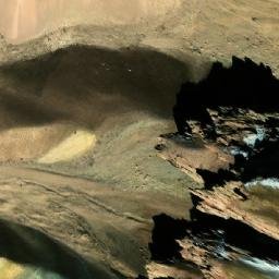 Satellite imagery of Pushtah-ye Tāpzār, AF