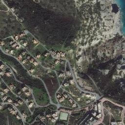 Satellite imagery of Panagia Point, GR