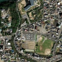 Satellite imagery of Inuyama castle, JP