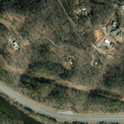 Satellite imagery of Pine Ridge, US