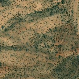 Satellite imagery of Djebel ech Chebka, DZ