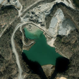 Satellite imagery of Dillsboro Quarry, US