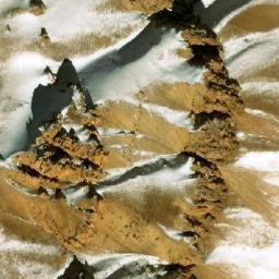 Satellite imagery of Kōh-e Zanā, AF