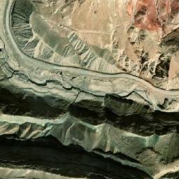 Satellite imagery of Ma‘dan-e Shahrābād, IR