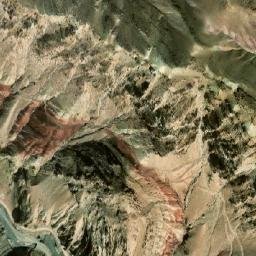 Satellite imagery of Ma‘dan-e Shahrābād, IR