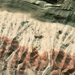 Satellite imagery of Ma‘dan-e Shahrābād, IR