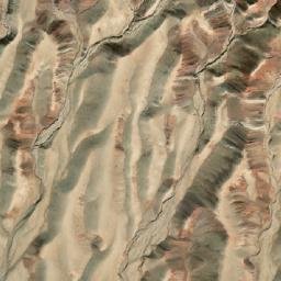 Satellite imagery of Ma‘dan-e Shahrābād, IR