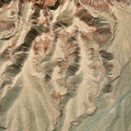 Satellite imagery of Ma‘dan-e Shahrābād, IR