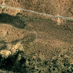 Satellite imagery of Djebel Akhal, DZ
