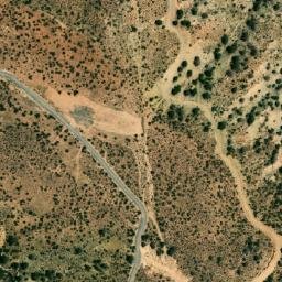 Satellite imagery of Djebel Akhal, DZ