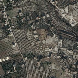 Satellite imagery of Z̧ahr Abū Qirmah, SY