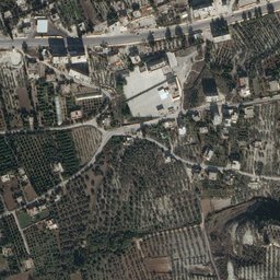Satellite imagery of Z̧ahr Abū Qirmah, SY