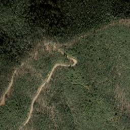 Satellite imagery of Brushy Fork Mountain, US
