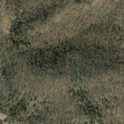 Satellite imagery of Judaculla Rock, US