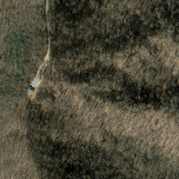 Satellite imagery of Judaculla Rock, US