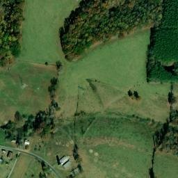 Satellite imagery of Womble Ridge, US