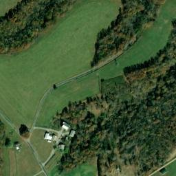 Satellite imagery of Womble Ridge, US