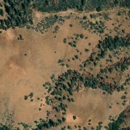 Satellite imagery of Devils Backbone, US