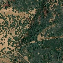 Satellite imagery of Devils Backbone, US