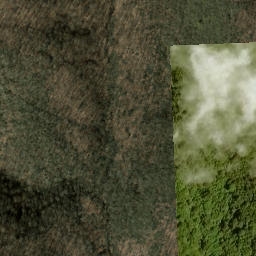 Satellite imagery of Brushy Ridge, US